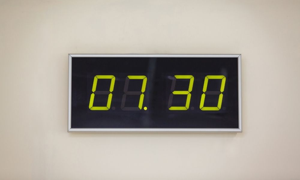 15 Pieces Clock Numerals Kit Diy Digital Clock Numbers Clock Hands Replacement  Parts Clock Accessor