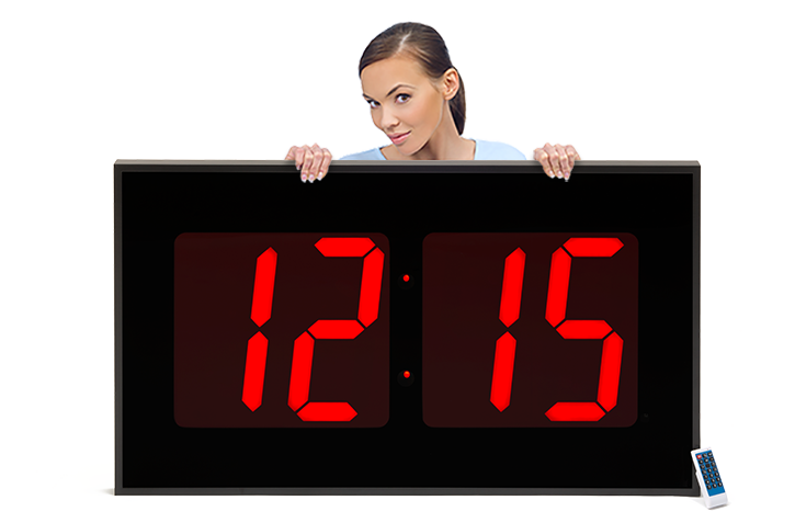 THE BIGGEST 15″ NUMERAL WALL CLOCK (4429730775086)