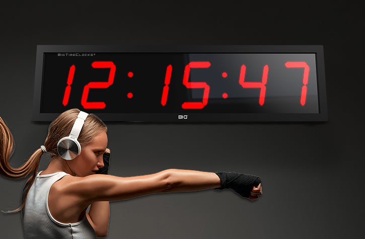 EXTRA LARGE 8″ LED COUNTDOWN / UP CLOCK
