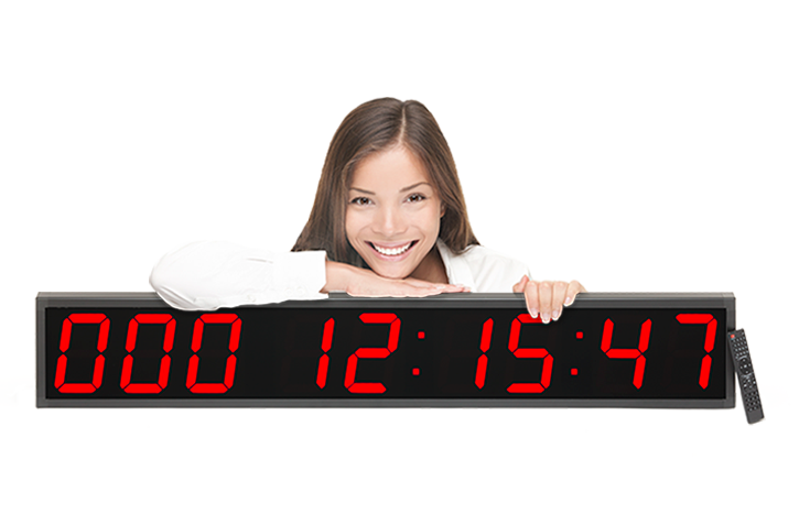 EXTRA LARGE 7” NUMERALS INJURY-FREE DAYS COUNTDOWN CLOCK (4429730283566)