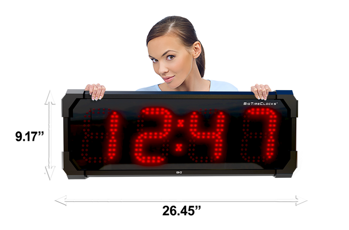 Large Digital Clock | Big Digital Clock | BigTimeClocks