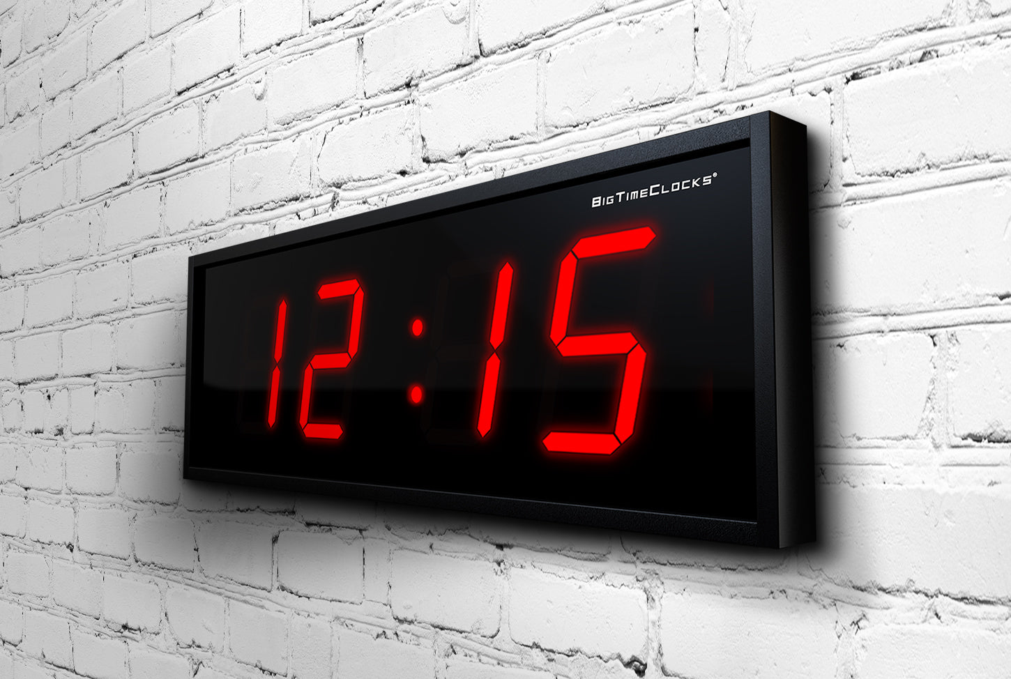 THE GIANT 8″ NUMERALS RED LED CLOCK – BIGTIMECLOCKS