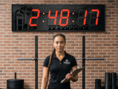 EXTRA LARGE 8″ LED COUNTDOWN / UP CLOCK