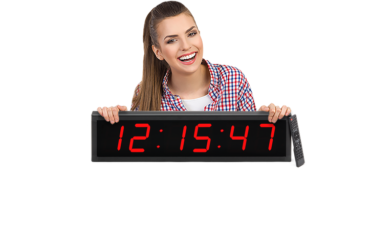 LARGE 4” LED COUNTDOWN/COUNT UP CLOCK (4429730512942)