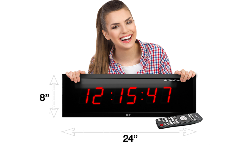Large Digital Clock | Big Digital Clock | BigTimeClocks
