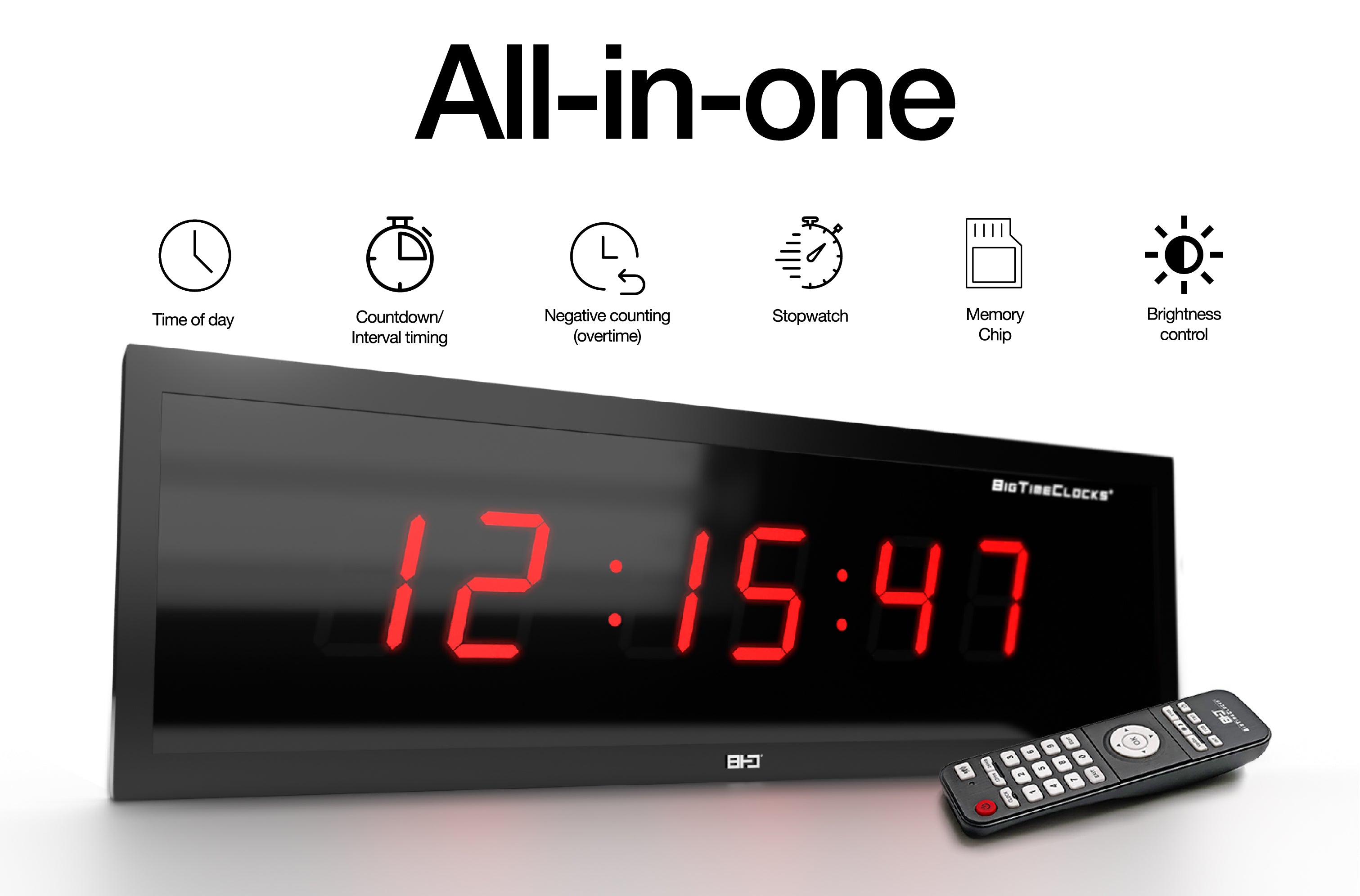 LARGE 3” LED COUNTDOWN/COUNT UP CLOCK (6901088223278) 