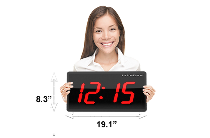 Large Digital Clock | Big Digital Clock | BigTimeClocks