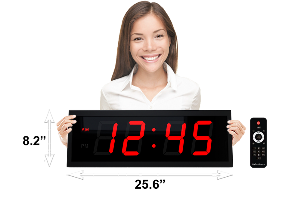 Large Digital Clock | Big Digital Clock | BigTimeClocks