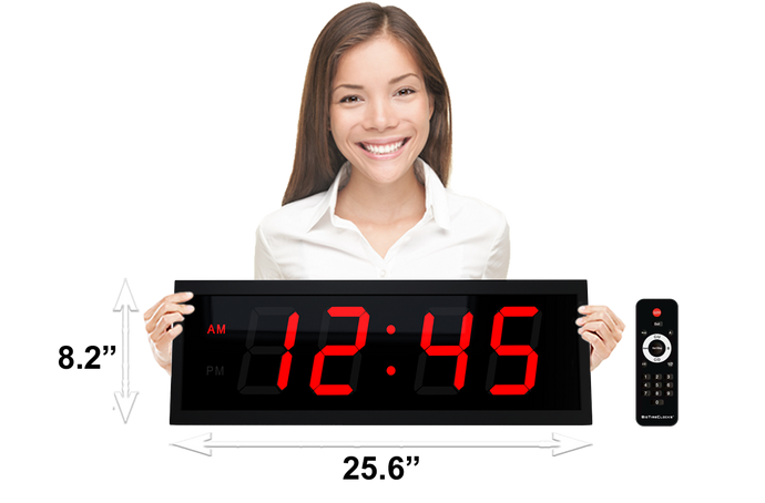 Large Digital Clock | Big Digital Clock | BigTimeClocks