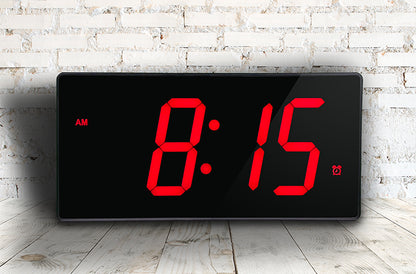 JUMBO 4″ NUMBERS CALENDAR CLOCK WITH TEMPERATURE (4429730938926)