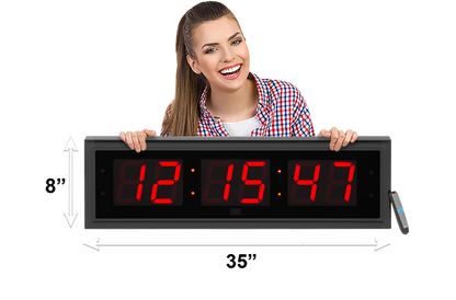 EXTRA LARGE 5″ LED COUNTDOWN / UP CLOCK (4429730218030)