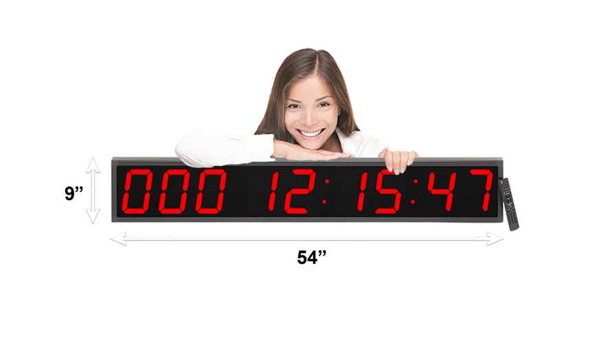 Premium Vector | Countdown timer digital clock