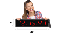 LARGE 4” LED COUNTDOWN/COUNT UP CLOCK (4429730512942)