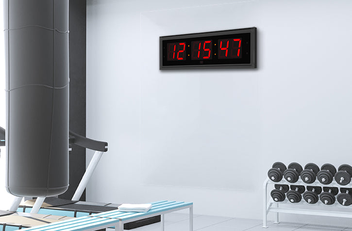 EXTRA LARGE 5″ LED COUNTDOWN / UP CLOCK