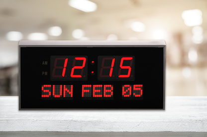 SUPER LARGE CALENDAR ALARM CLOCK WITH 16 ALARMS AND FULL REMOTE CONTROL (4429730807854)
