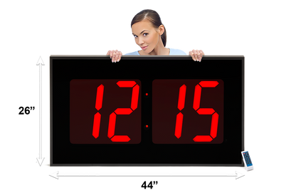 THE BIGGEST 15″ NUMERAL WALL CLOCK (4429730775086)