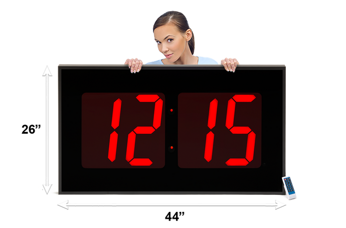 THE BIGGEST 15″ NUMERAL WALL CLOCK (4429730775086)