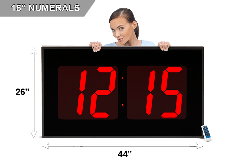 BIGTIMECLOCKS – Large LED Countdown & Other Digital Clocks